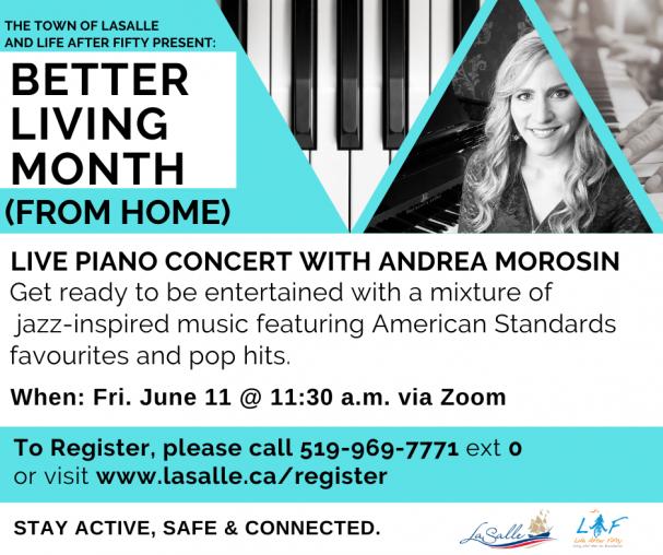 Better Living Month: Music with Andrea Morosin